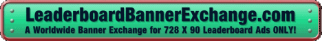 Leaderboard Banner Exchange - 728x90 Ads Only